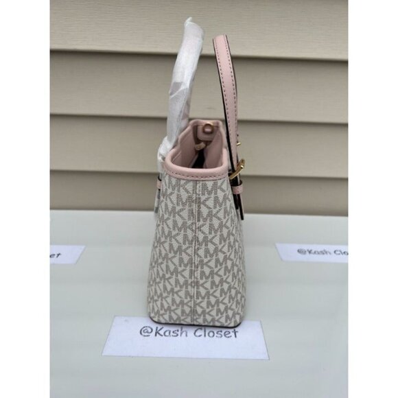 Michael Kors tote carryall handbag xs convertible topzip crossbody powderblush - Picture 7 of 11